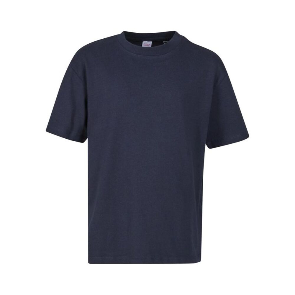 New Morning Studios Childrens/Kids Oversized T-Shirt / Navy